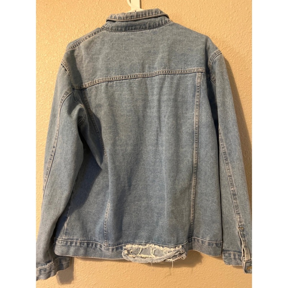 Source Unknown Light Blue Denim Jacket - image 2